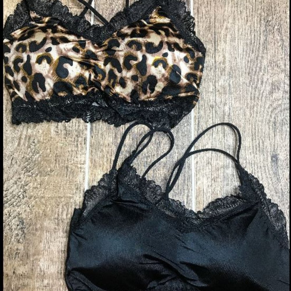 The BEST criss cross lace bralette..EVER!